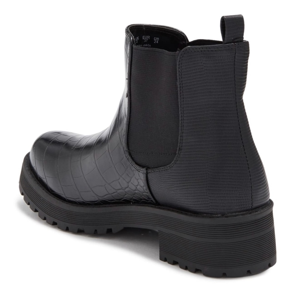 Fergie Sting Embossed Croc Bootie
